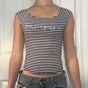 Vintage Rhinestone Baby Tee